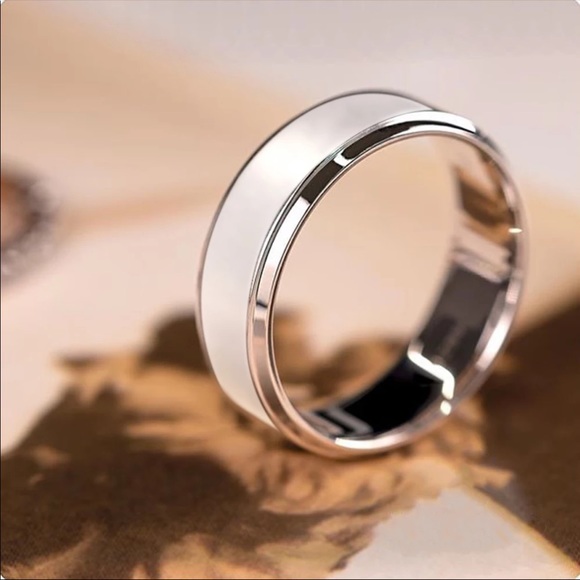 NEW Couple Set Engagement 2 Tone Diamond Ring - Picture 4 of 6